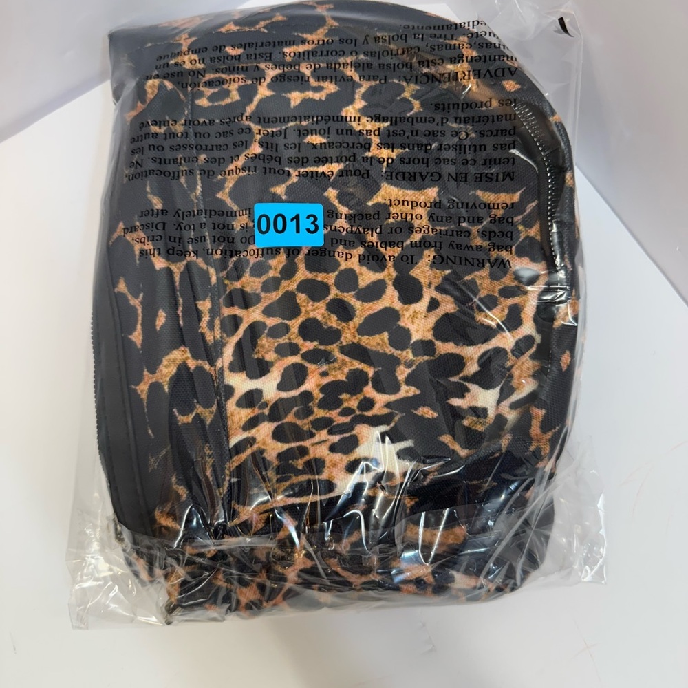 Leopard Print Backpack - image 5